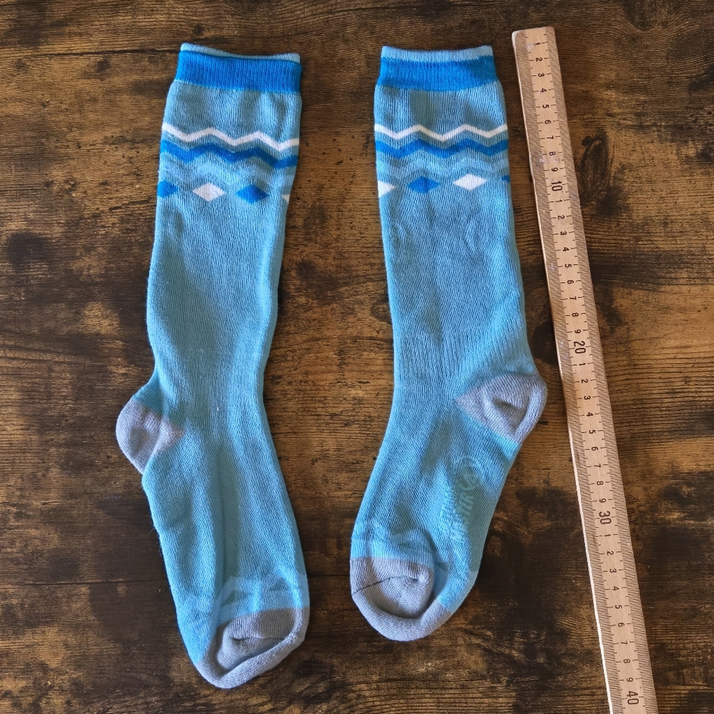 Kids thick Marino Wool Ski Socks Air Cushion/ Women's Small